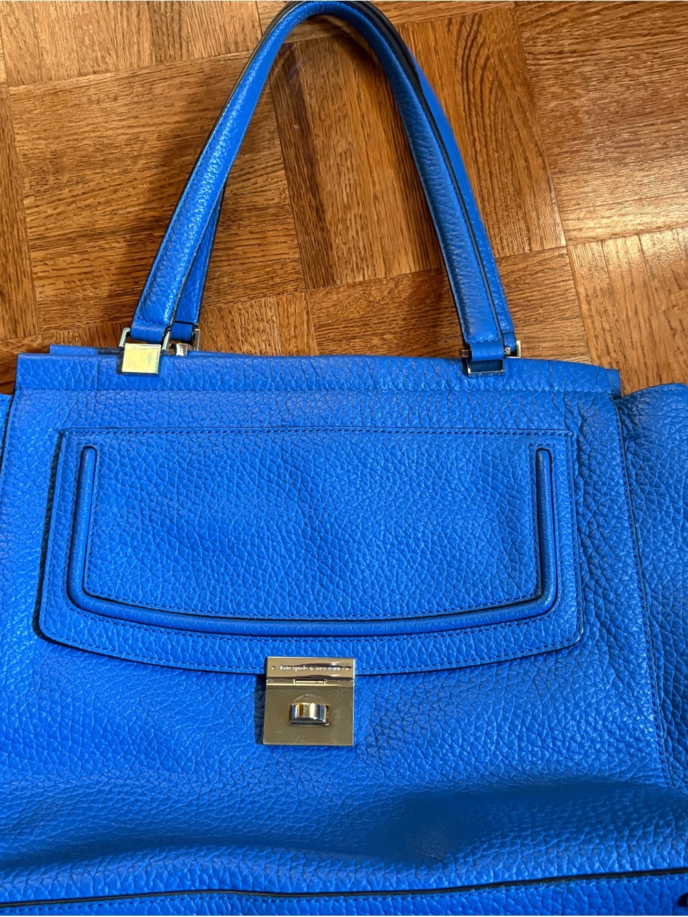 Kate Spade Blue Leather Top-Handle Women’s Tote